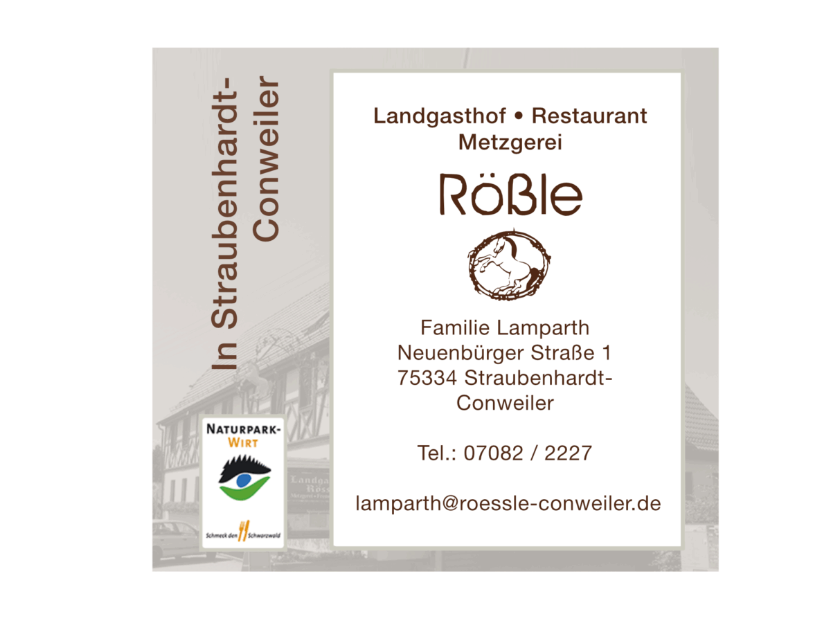Landgasthof Rössle Conweiler